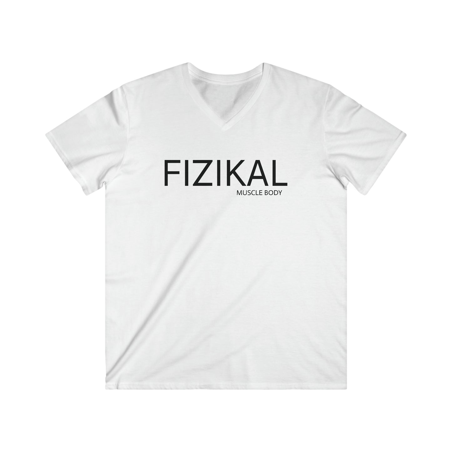 Fizikal Men's Fitted V-Neck Short Sleeve Tee