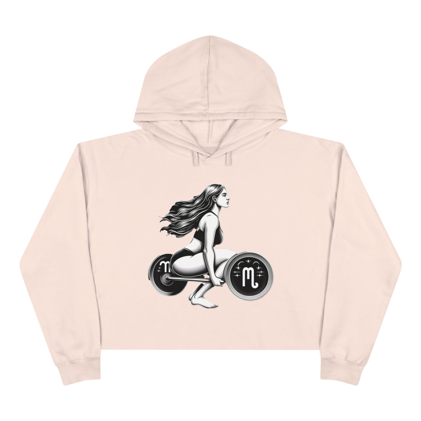 Virgo Crop Hoodie