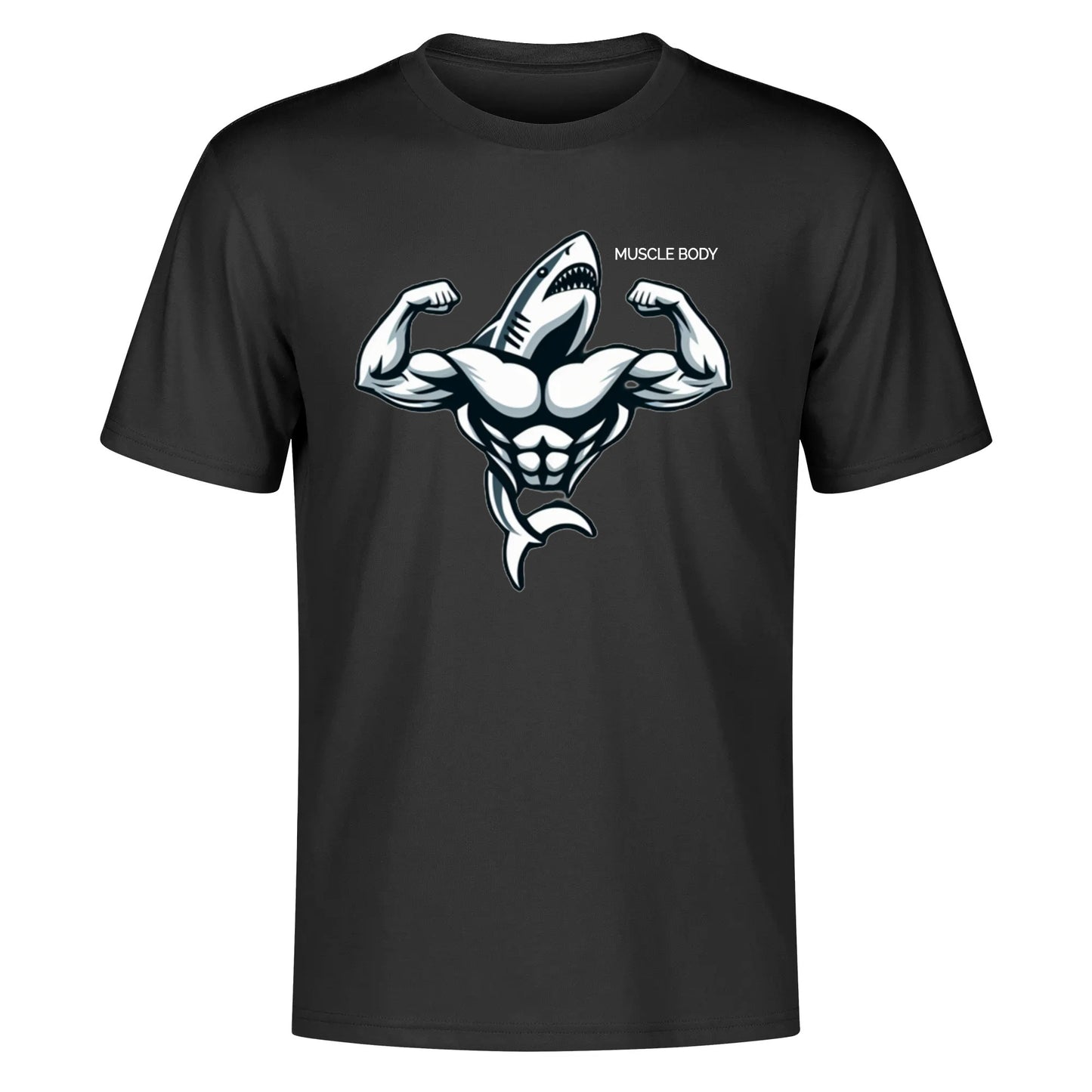 Mens Muscle Body Cotton T-Shirt