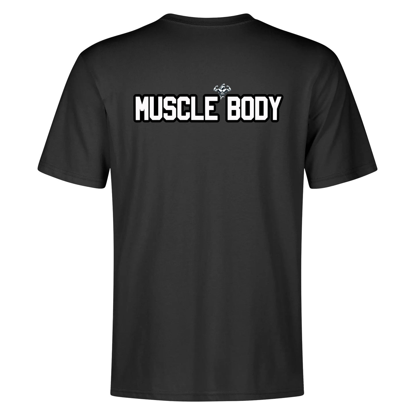 Mens Muscle Body Cartoon Tee