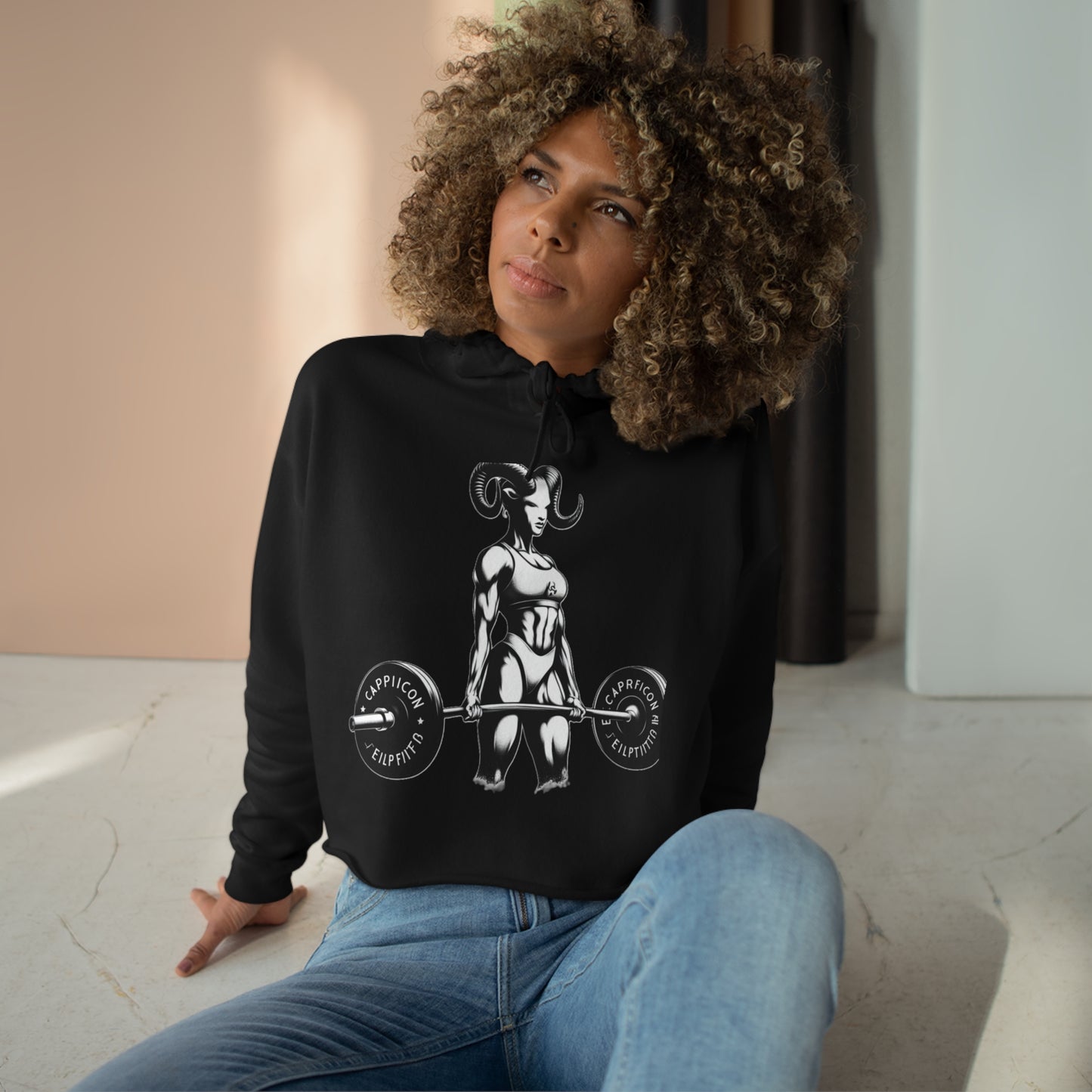Capricorn Crop Hoodie