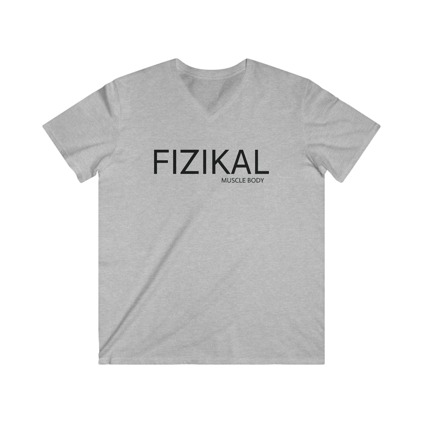 Fizikal Men's Fitted V-Neck Short Sleeve Tee