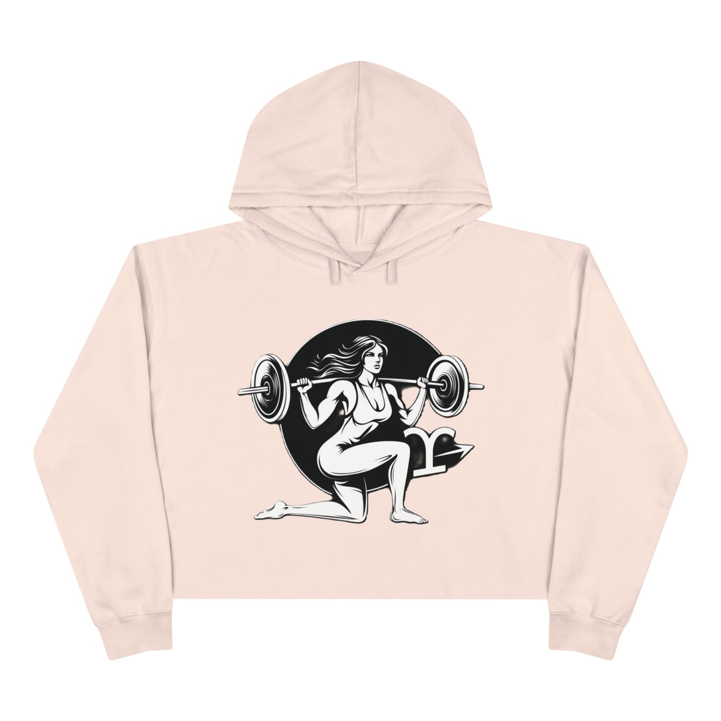 Sagittarius Crop Hoodie