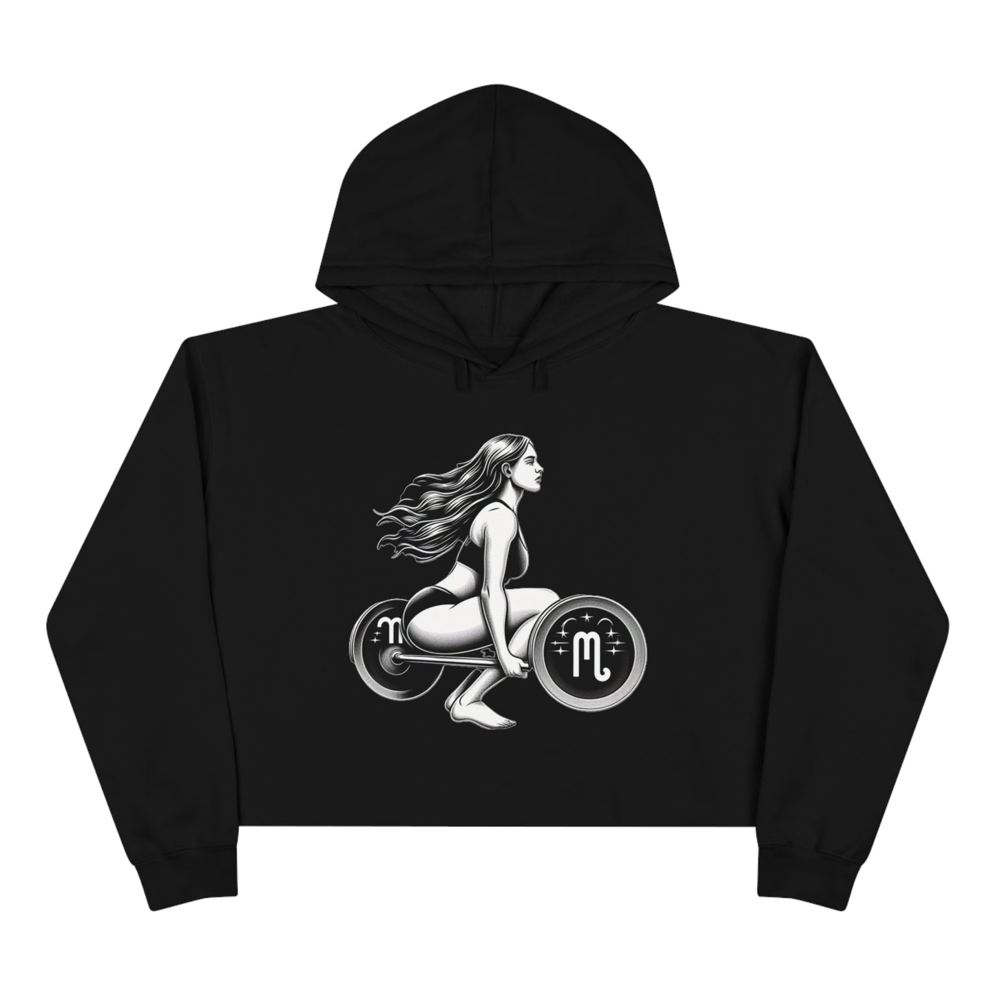 Virgo Crop Hoodie