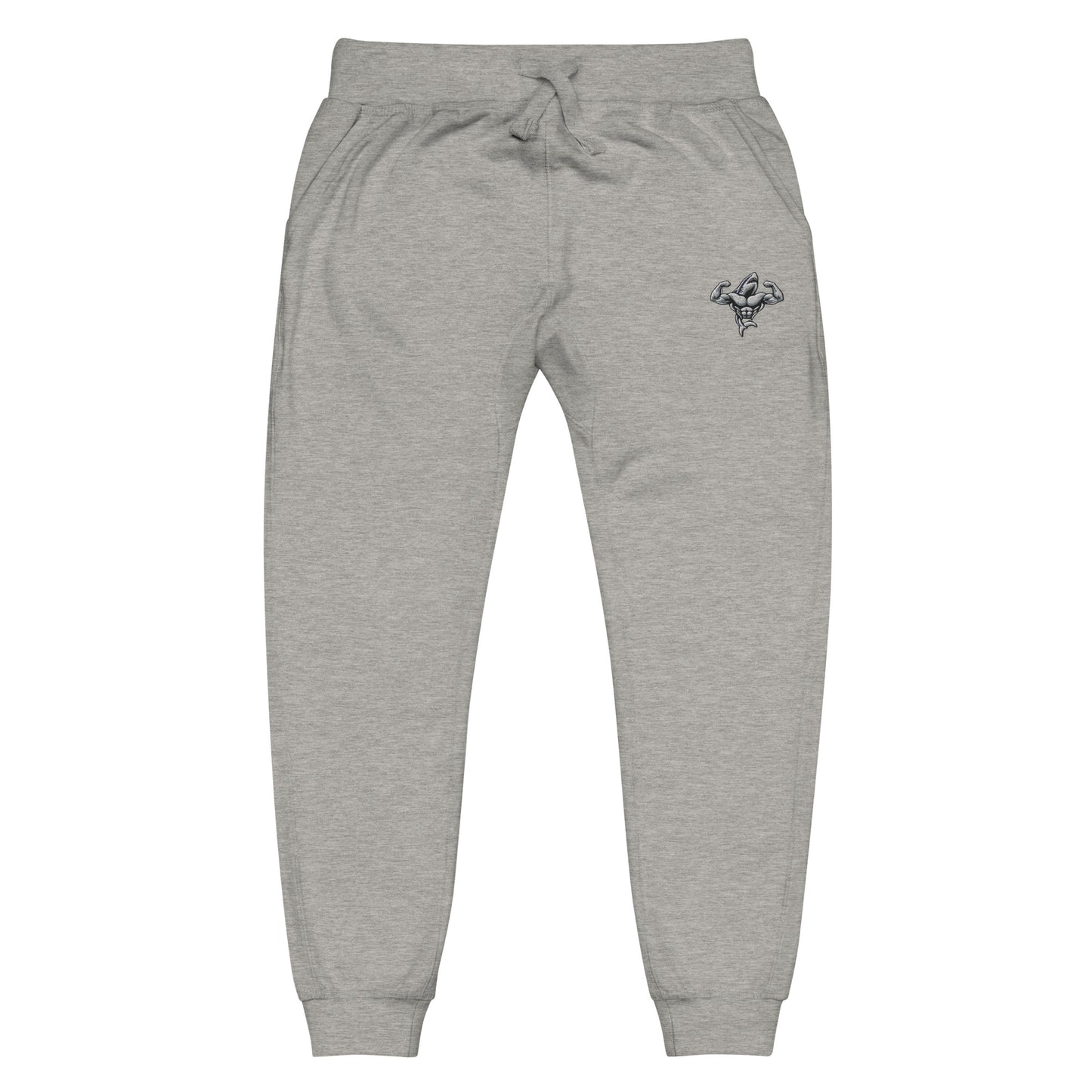 Men's Muscle Body Embroidered Fleece Sweatpants