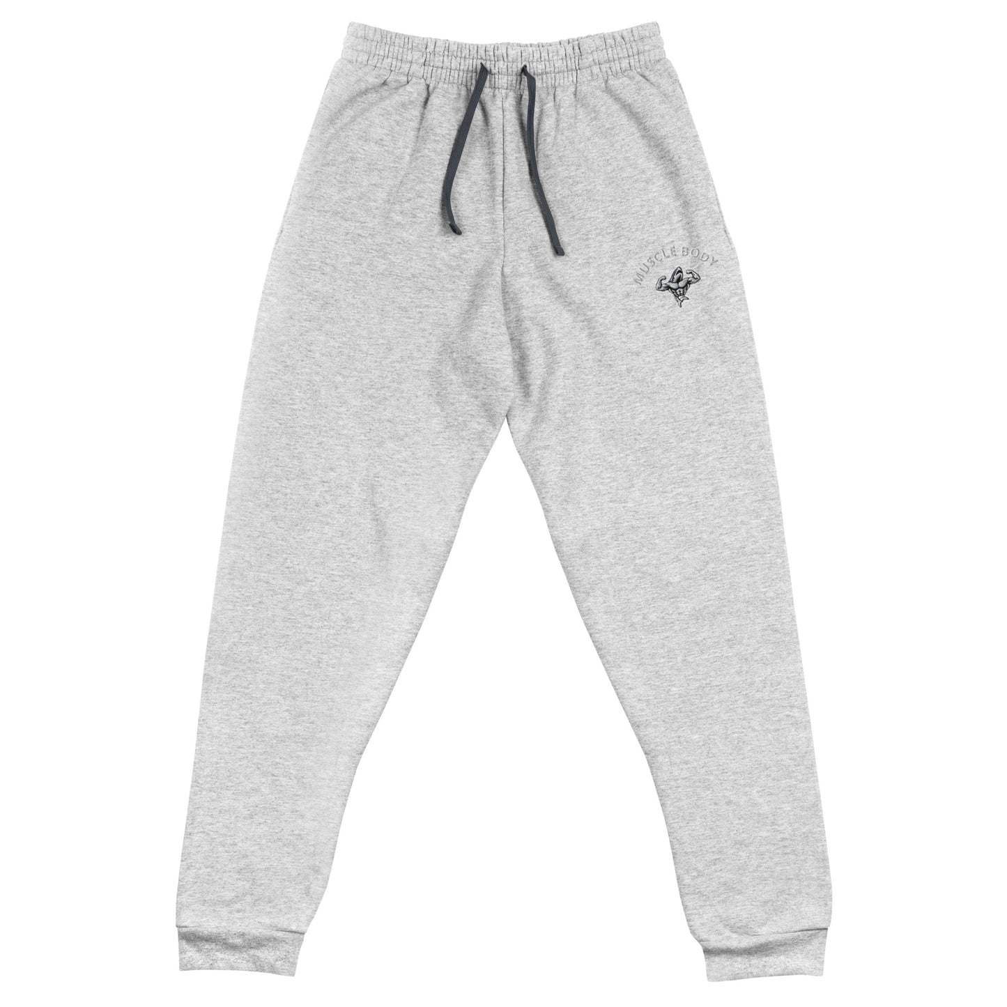 Muscle Body Embroidered Unisex Joggers