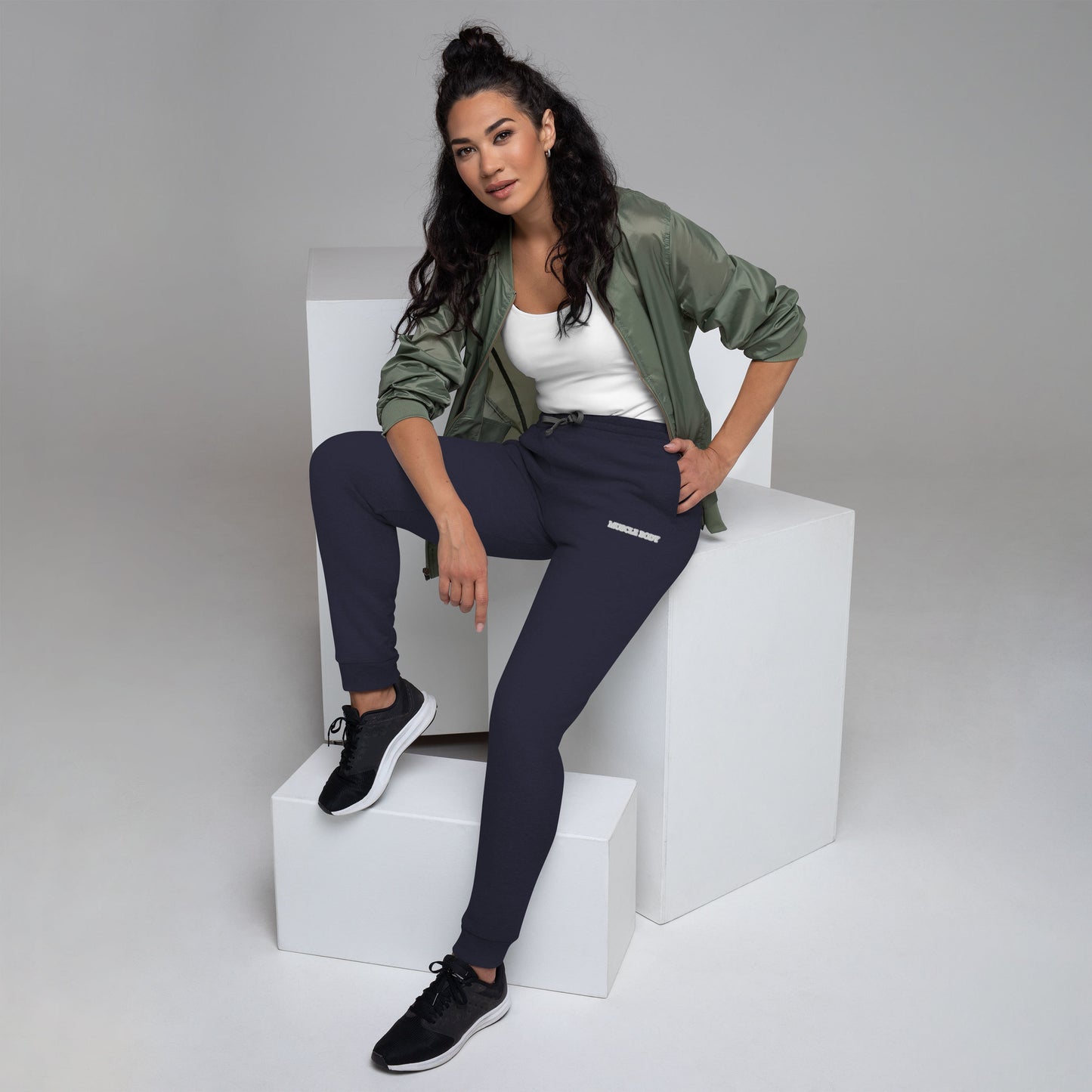 Muscle Body Embroidered Unisex Joggers