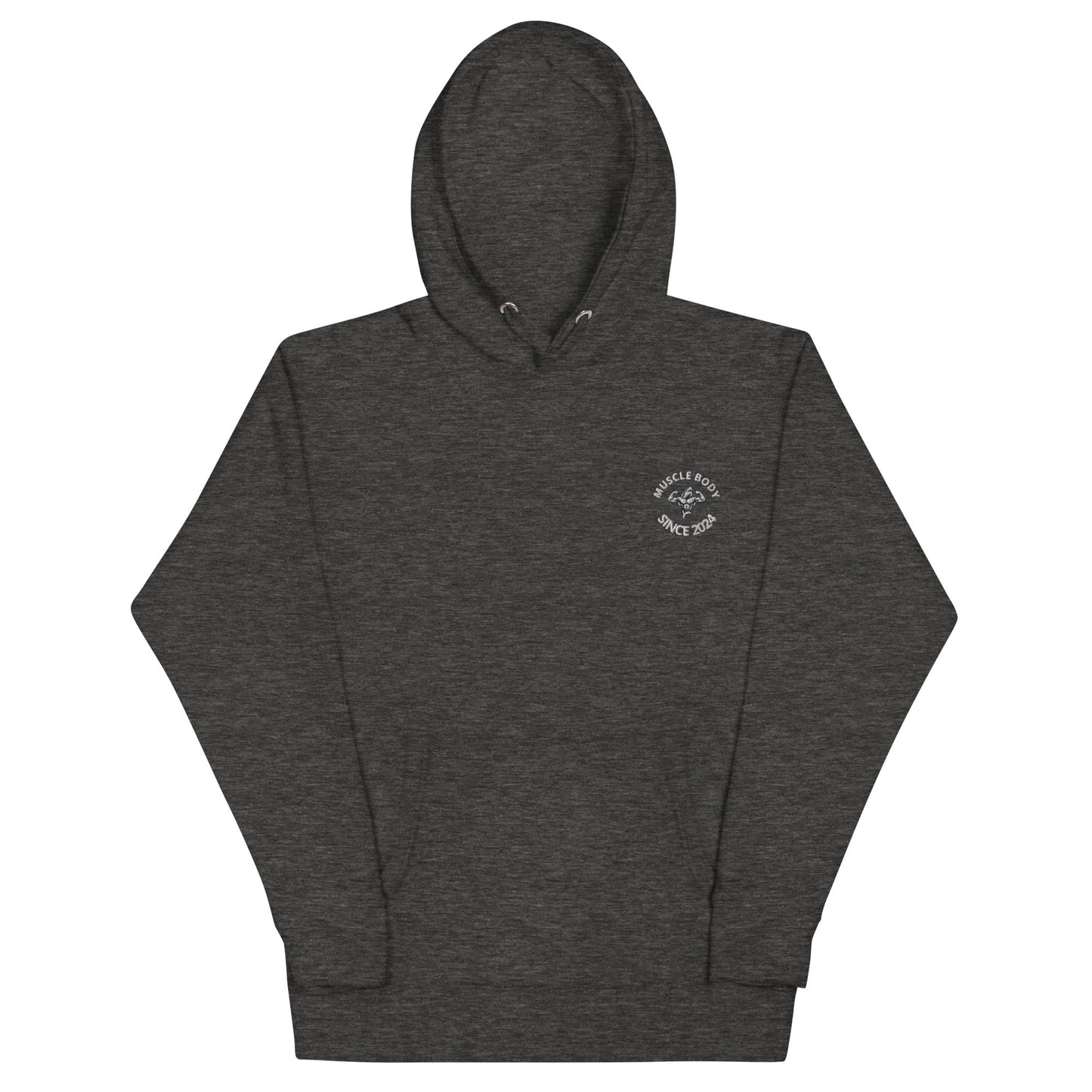 Muscle Body Embroidered Unisex Hoodie