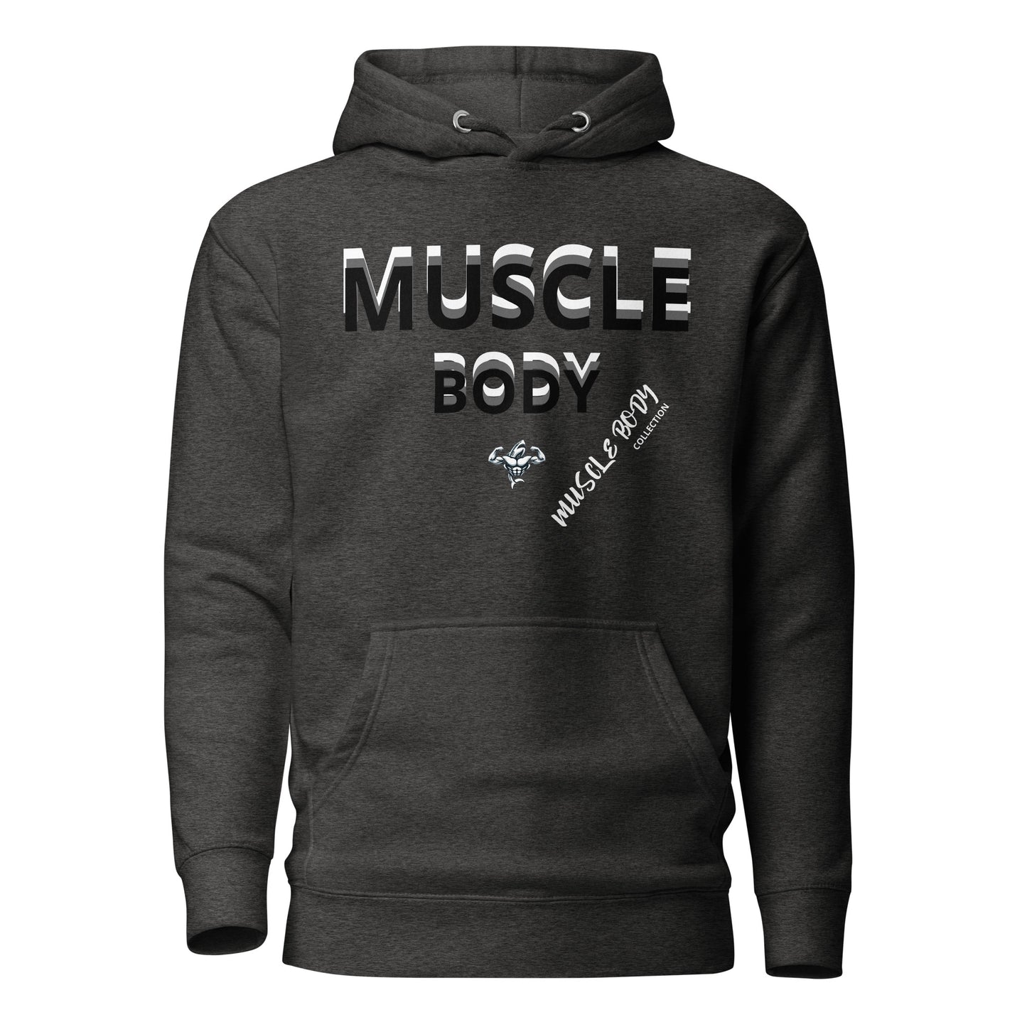Muscle Body 3D Style Unisex Hoodie