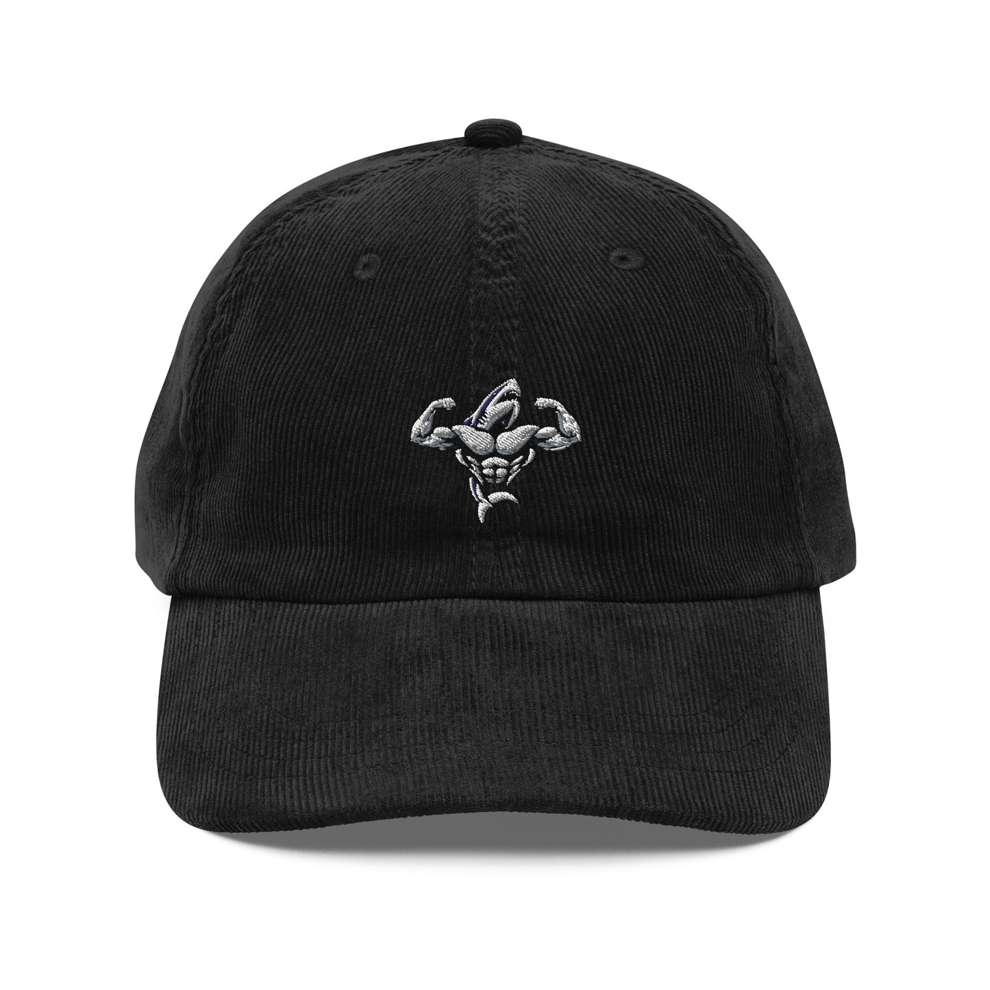 Muscle Body Embroidered Vintage Corduroy Cap