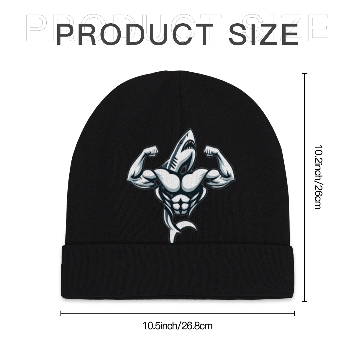 Muscle Body Adult Knitted Hat