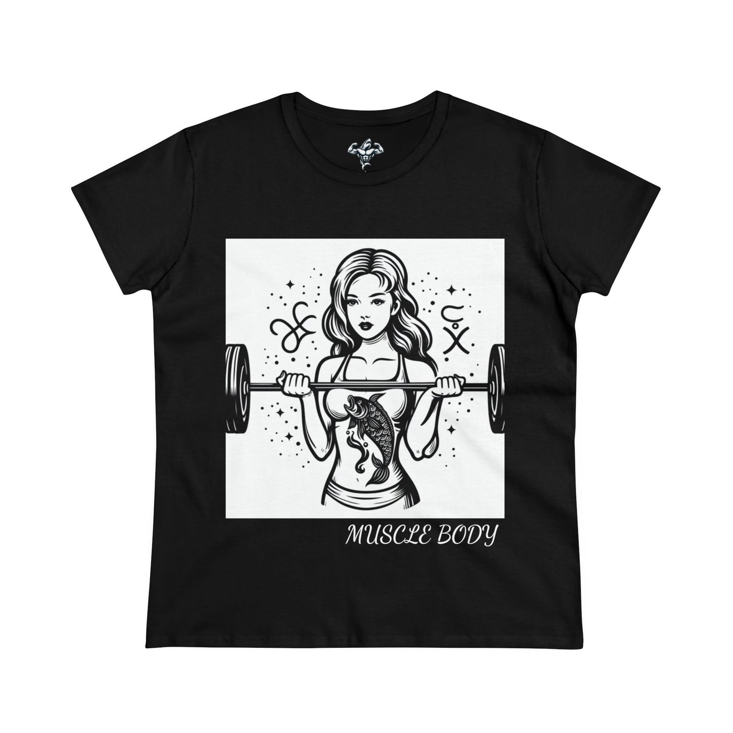 Women's Pisces Midweight Cotton Tee