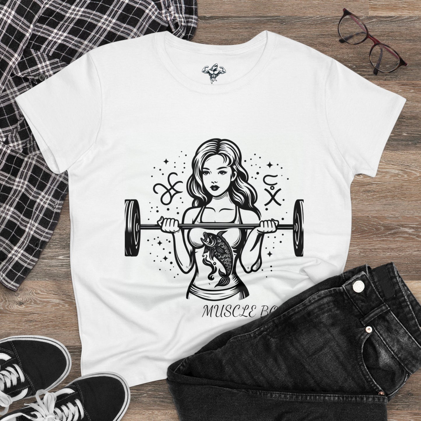 Women's Pisces Midweight Cotton Tee