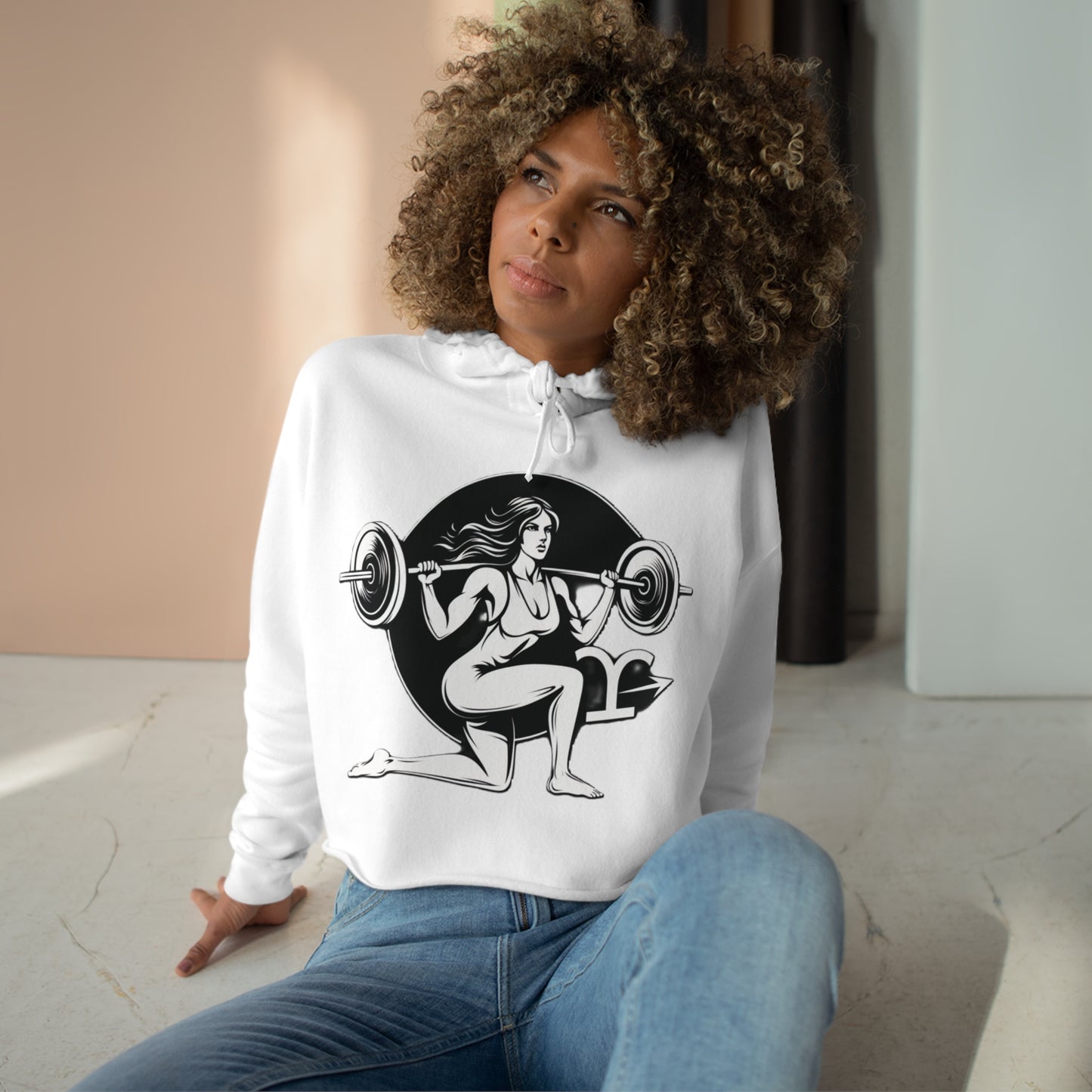 Sagittarius Crop Hoodie