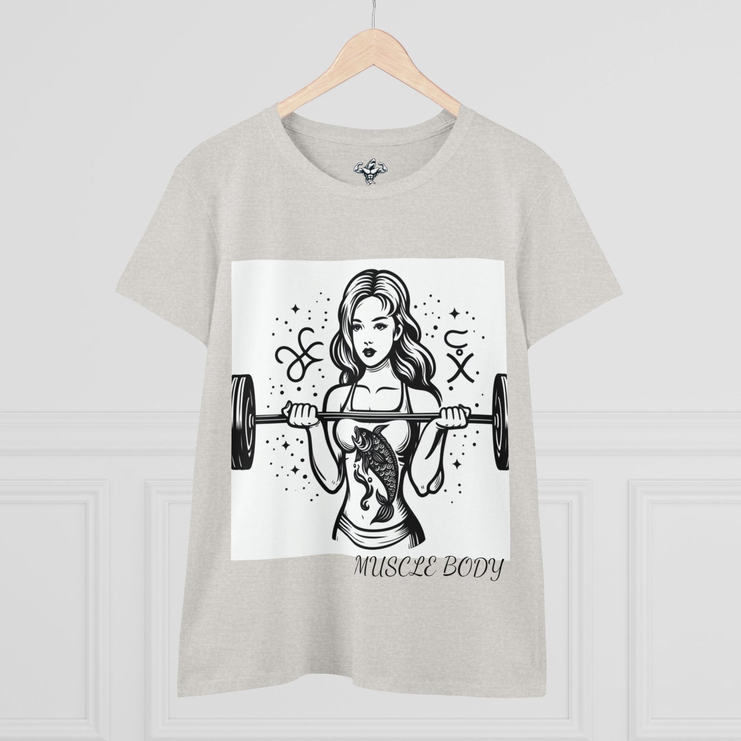 Women's Pisces Midweight Cotton Tee