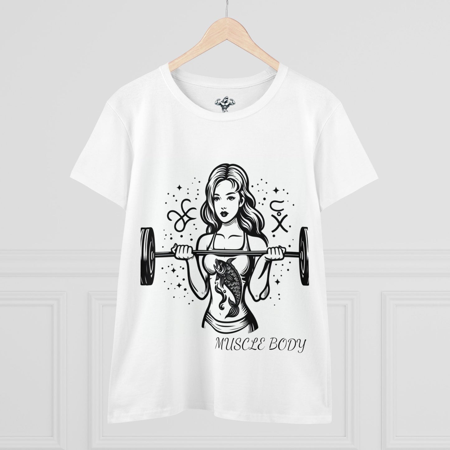 Women's Pisces Midweight Cotton Tee