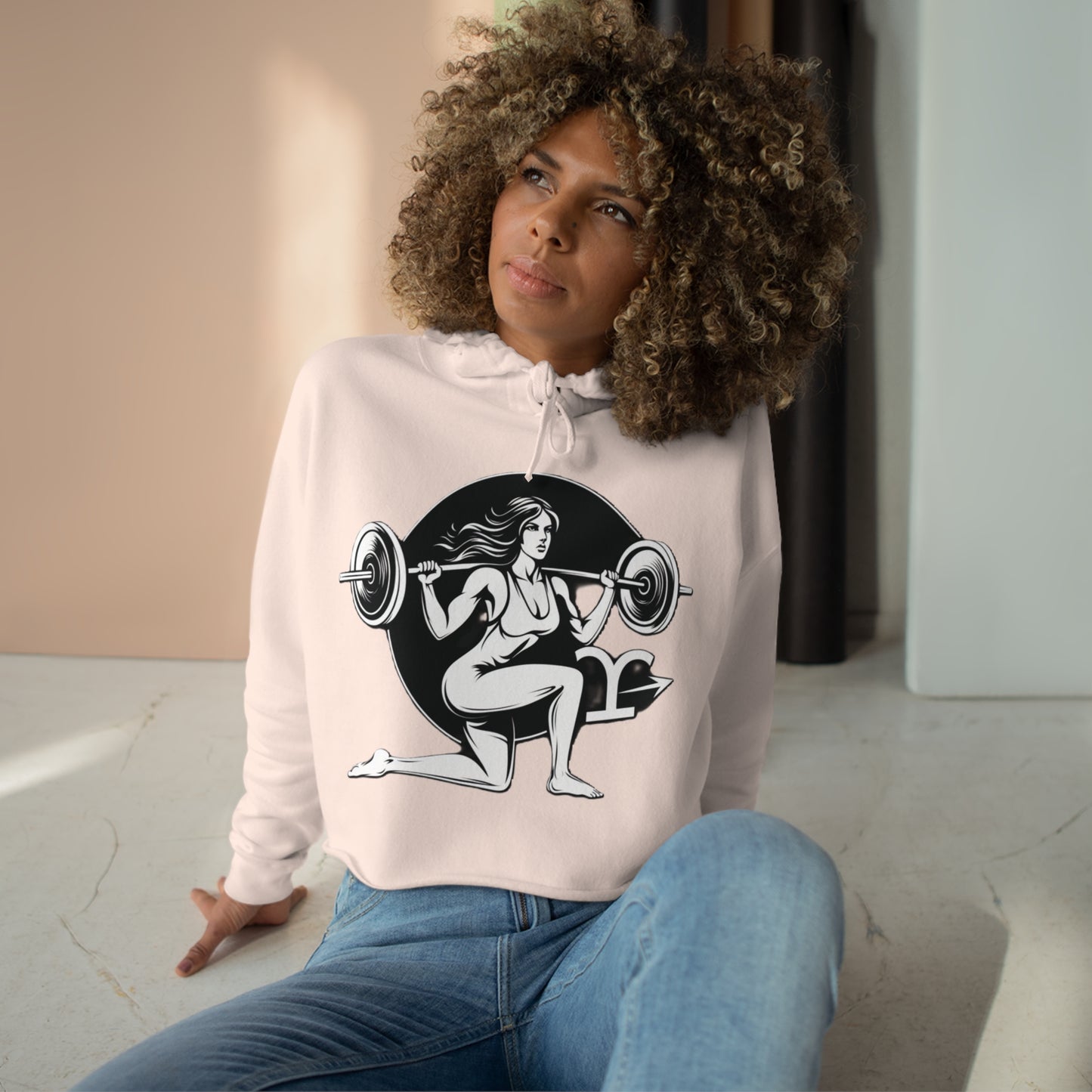 Sagittarius Crop Hoodie