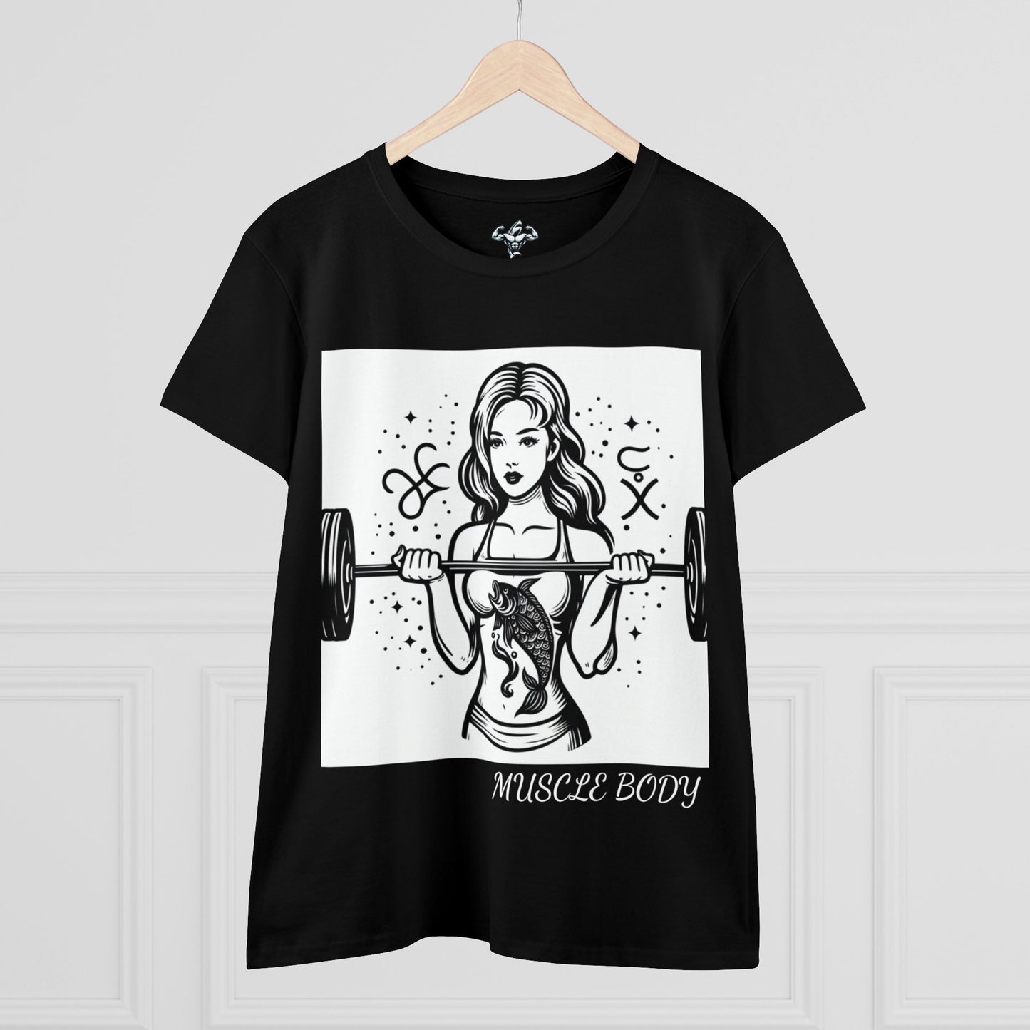 Women's Pisces Midweight Cotton Tee