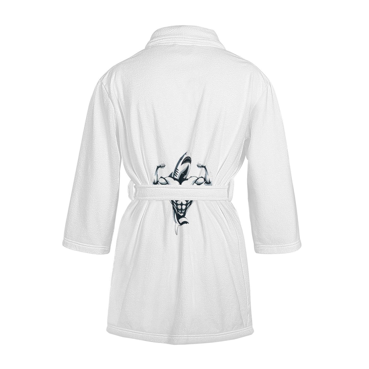 Womens Muscle Body Short Bathrobe