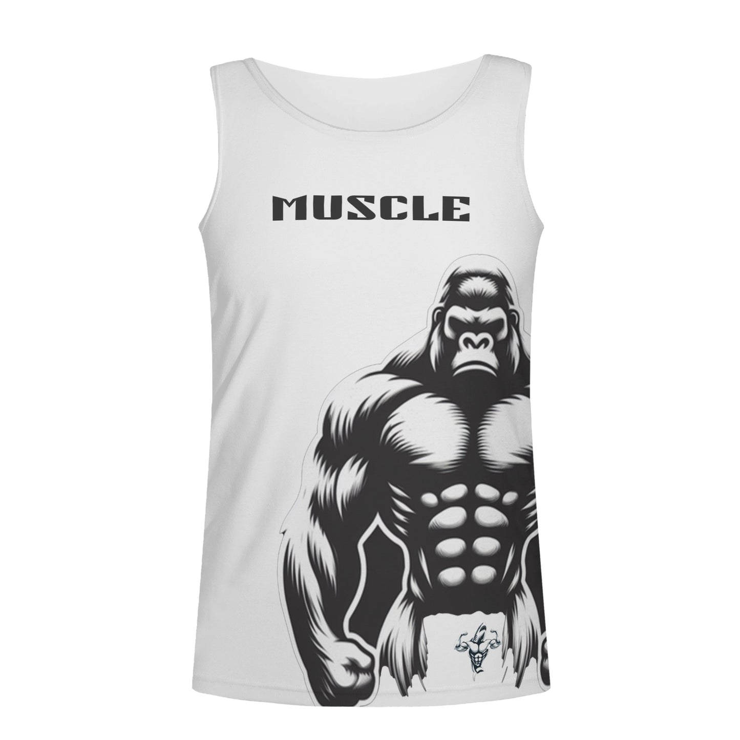 Men's Muscle Body Gorilla Print Tank