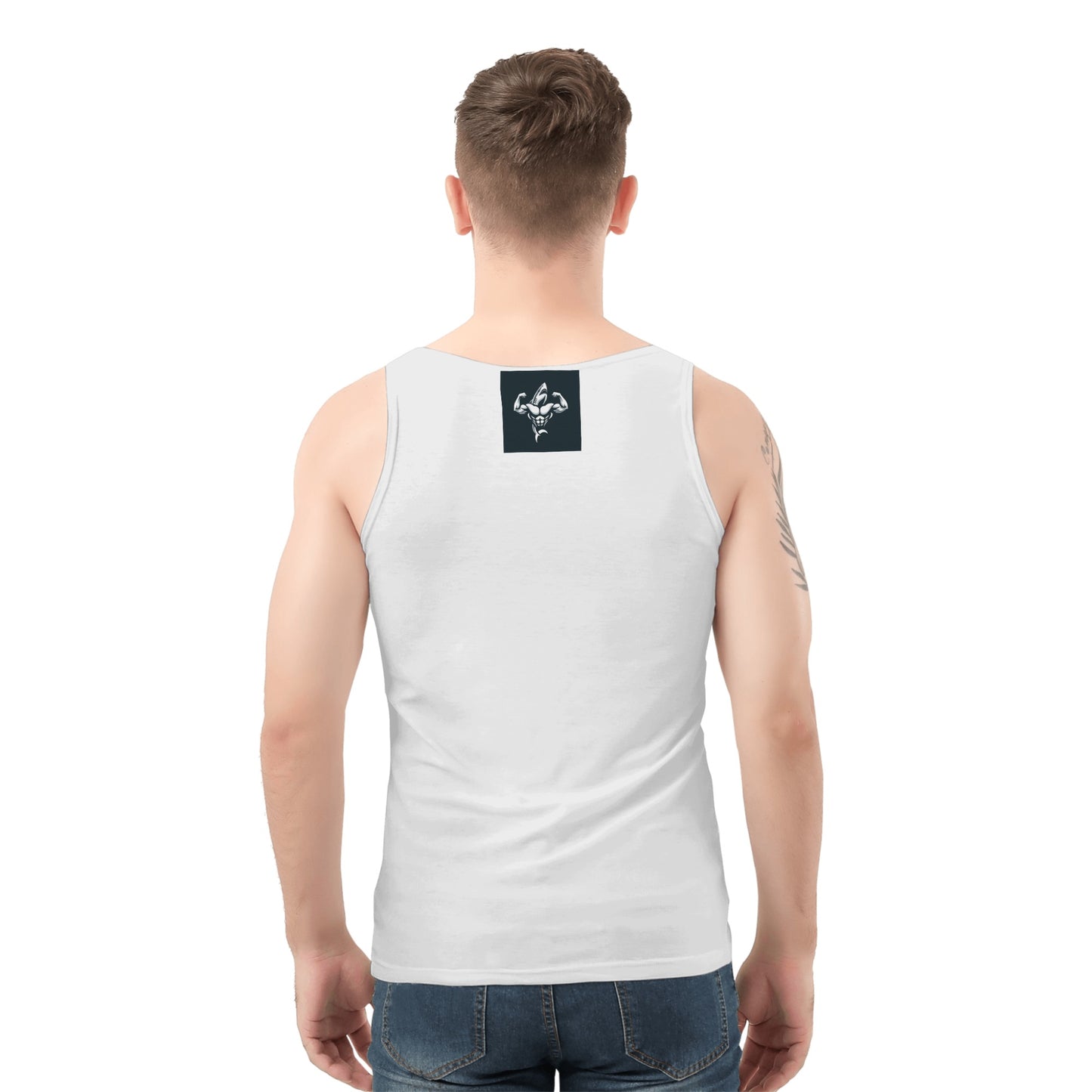 Men's Muscle Body Gorilla Print Tank