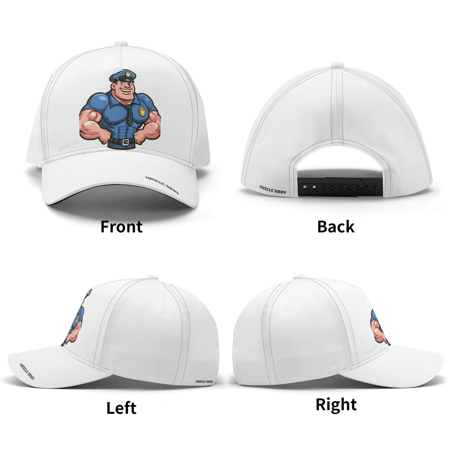 Muscle Body Baseball Cap