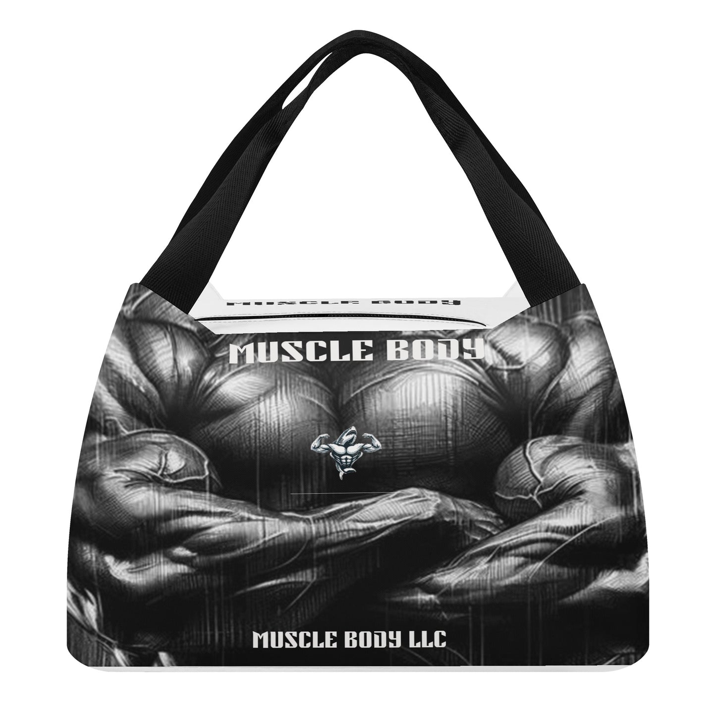 Muscle Body Portable Tote Lunch Bag