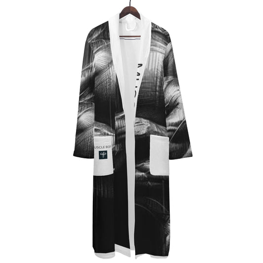 Mens Muscle Body Bathrobe