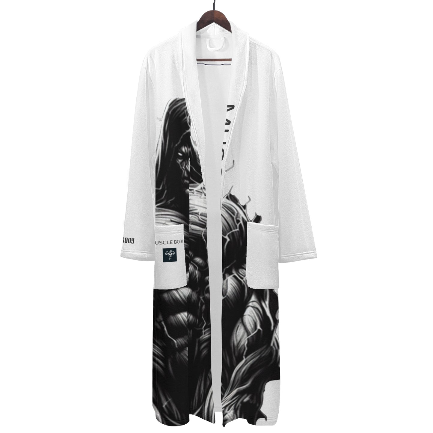 Men's Muscle Body Bathrobe