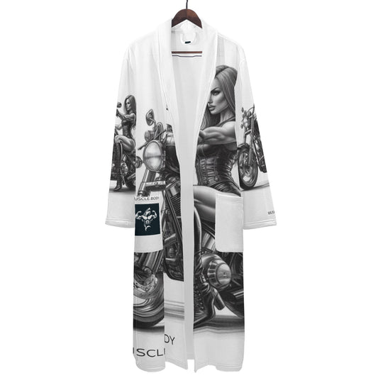 Mens Muscle Body Bathrobe