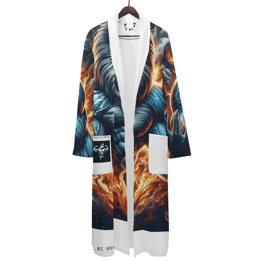 Mens Muscle Body Bathrobe