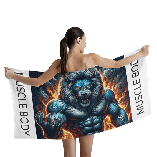 Muscle Body Bath Towel