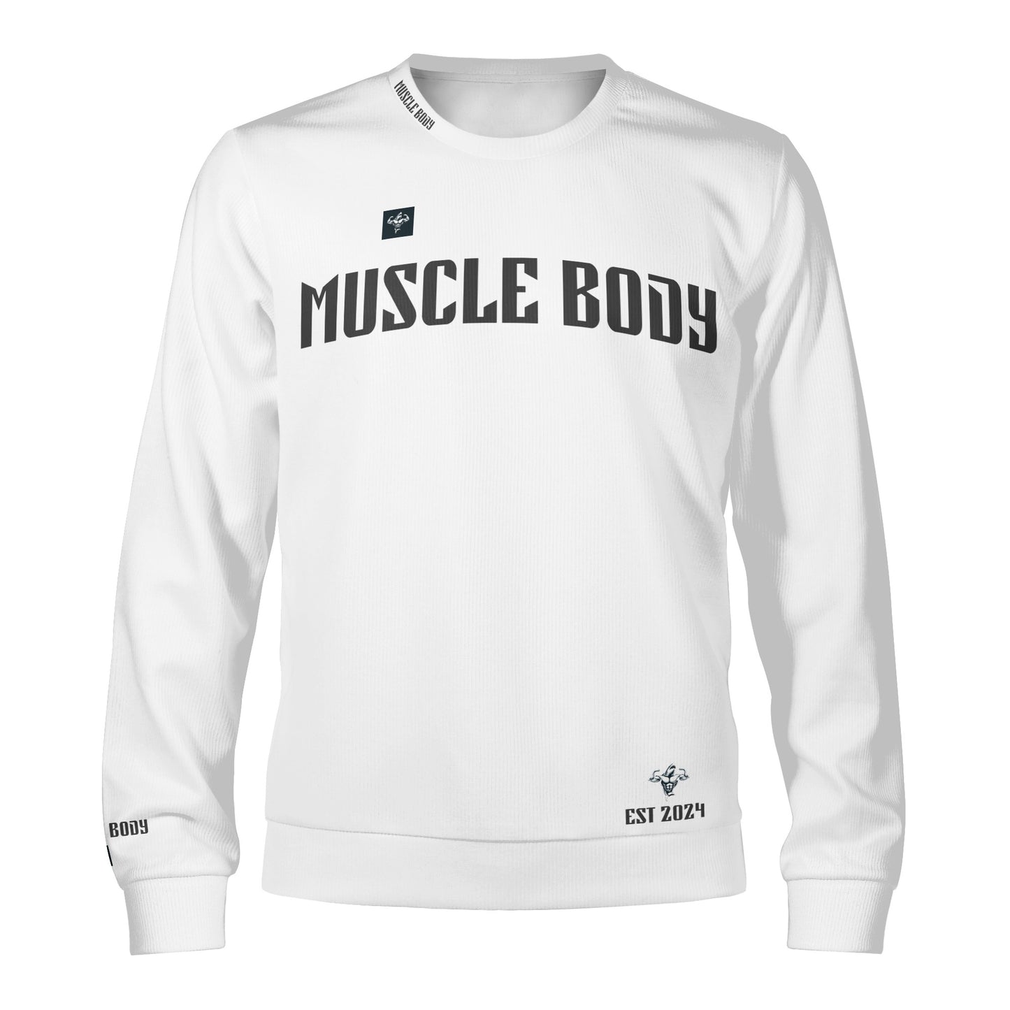 Muscle Body Winter Crewneck Pullover Sweatshirt