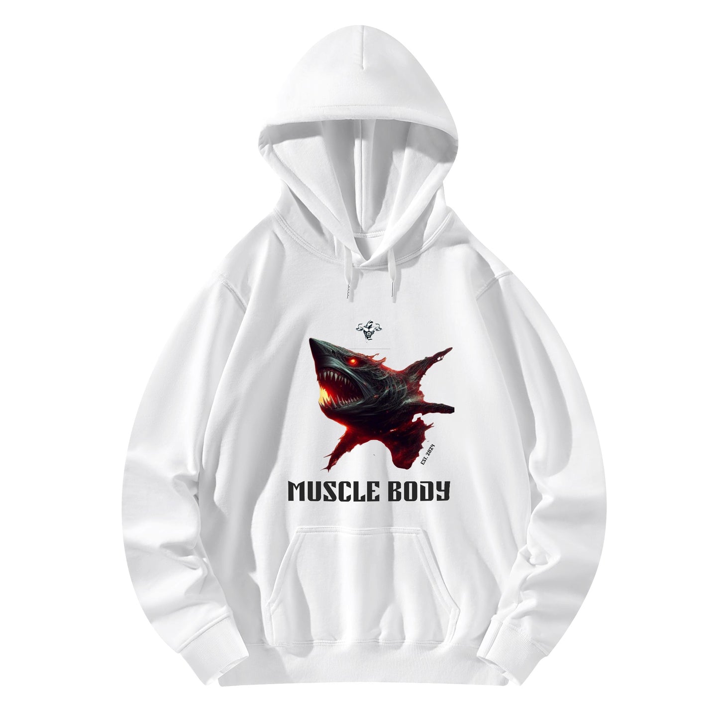 Muscle Body Cotton Hoodie