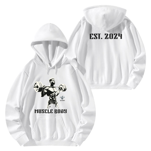 Muscle Body Cotton Hoodie