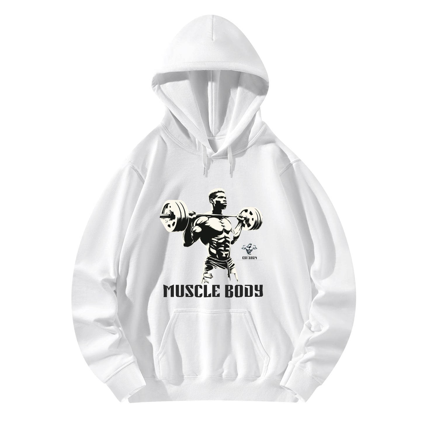 Muscle Body Cotton Hoodie