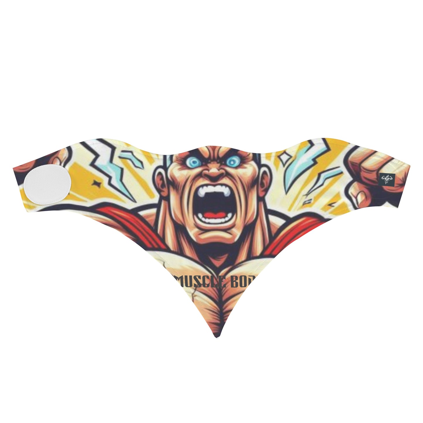 Muscle Body Adult Comical Bandana