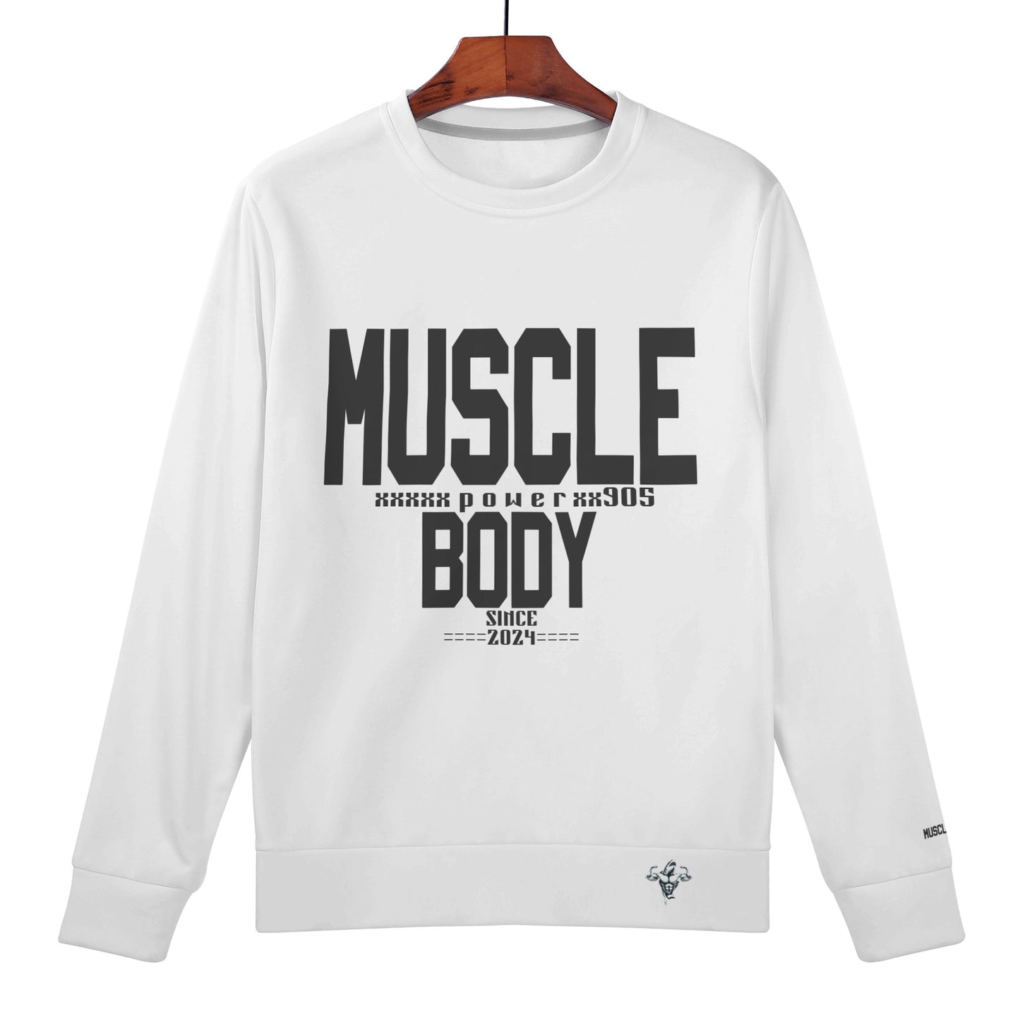 Womens Muscle Body Pull Over Sweatshirt