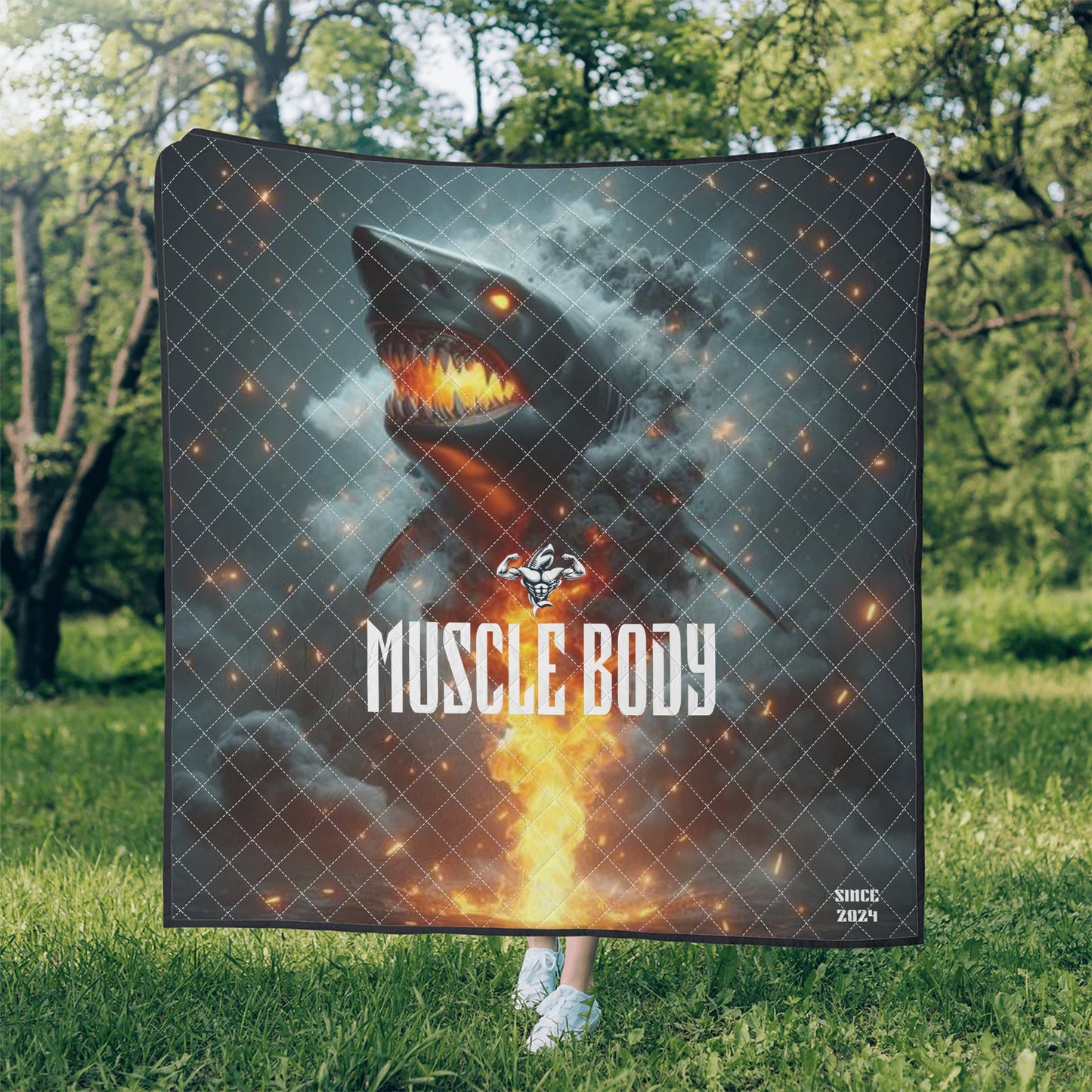 Muscle Body Quilt Bedding