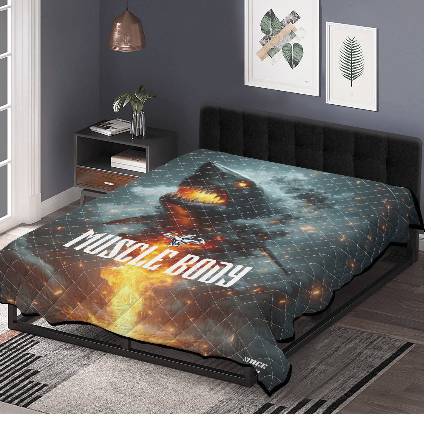 Muscle Body Quilt Bedding