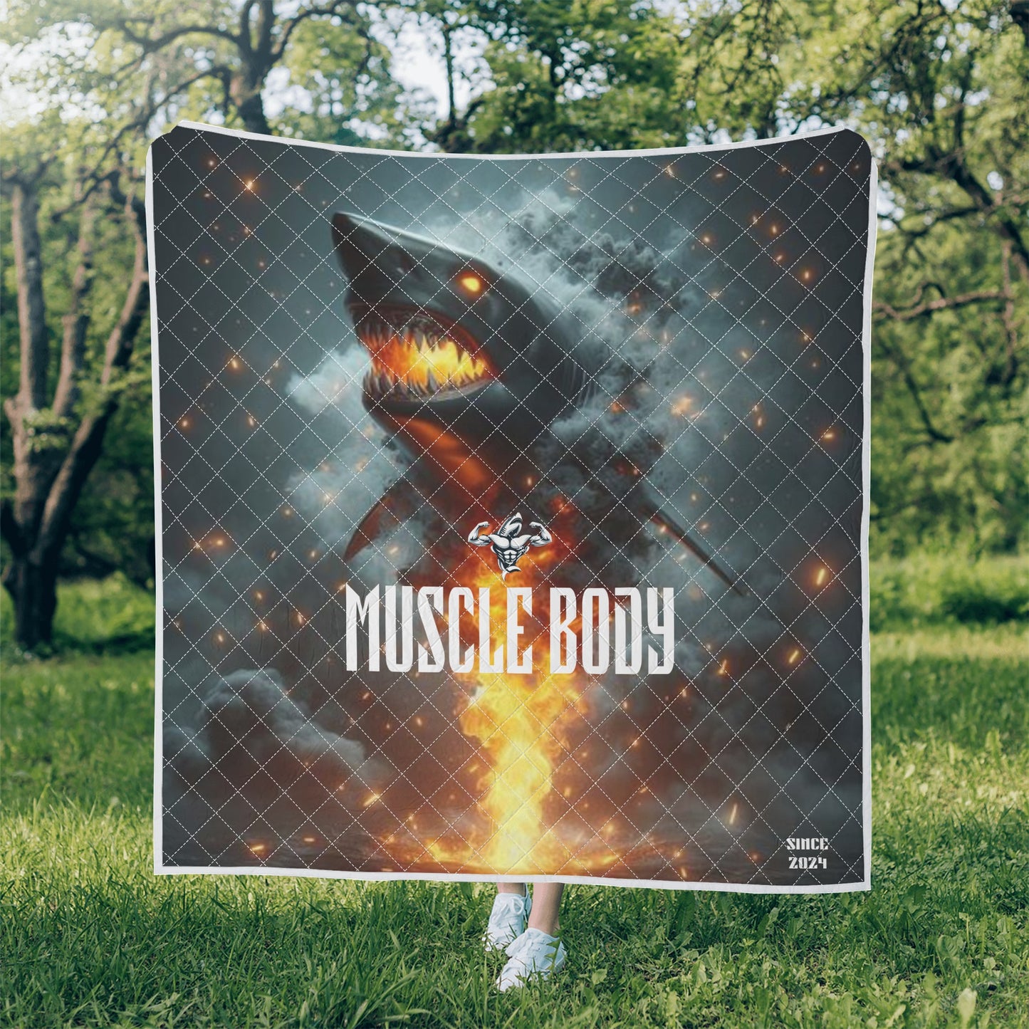 Muscle Body Quilt Bedding