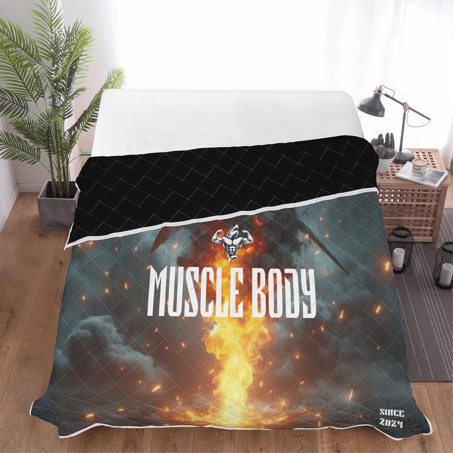 Muscle Body Quilt Bedding