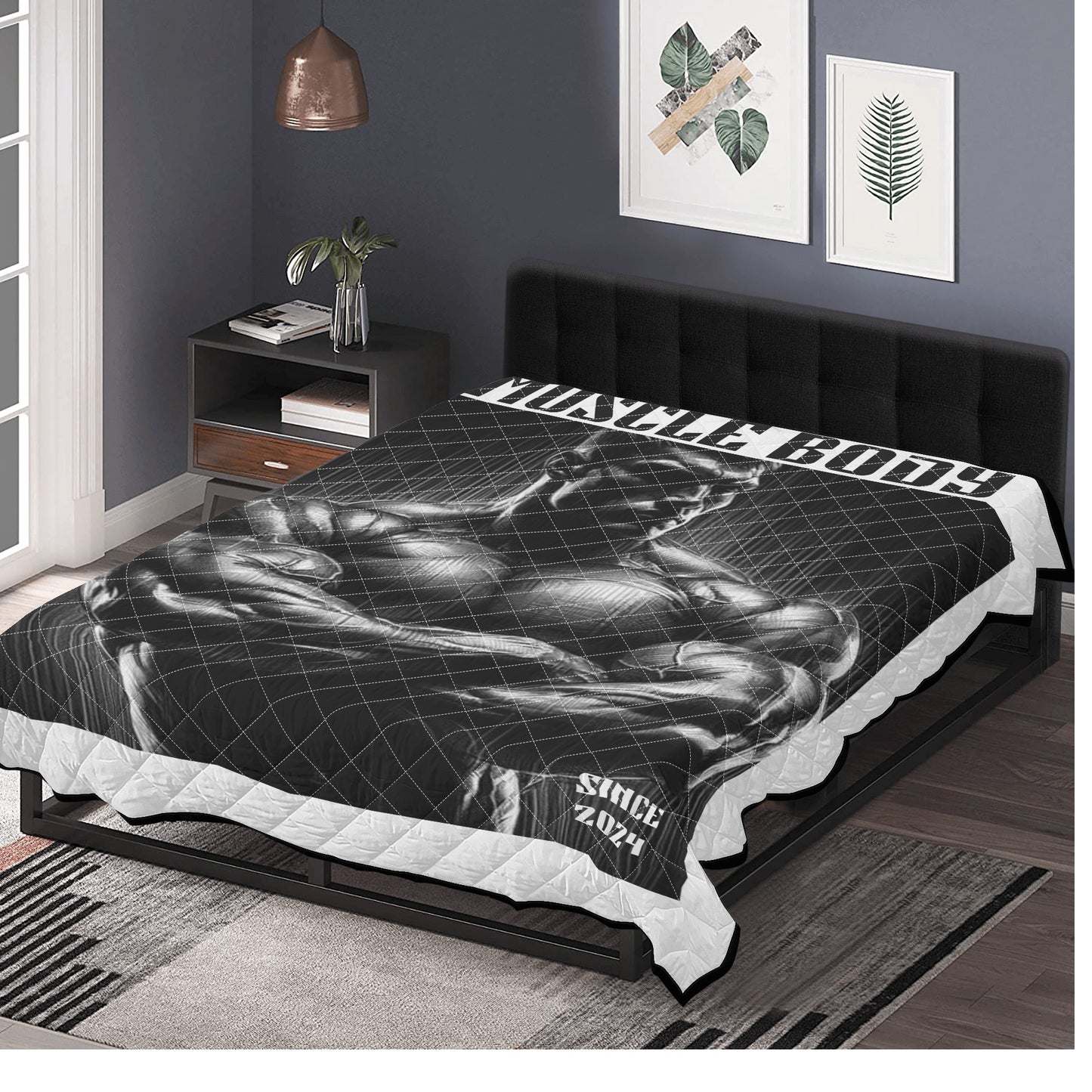 Muscle Body Quilt Bedding