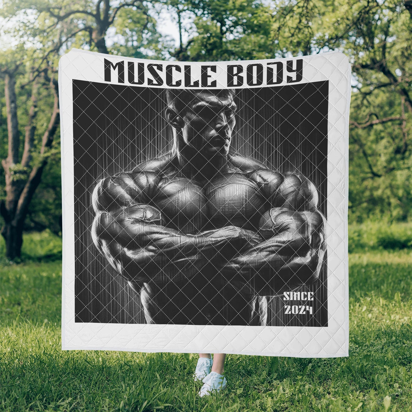 Muscle Body Quilt Bedding