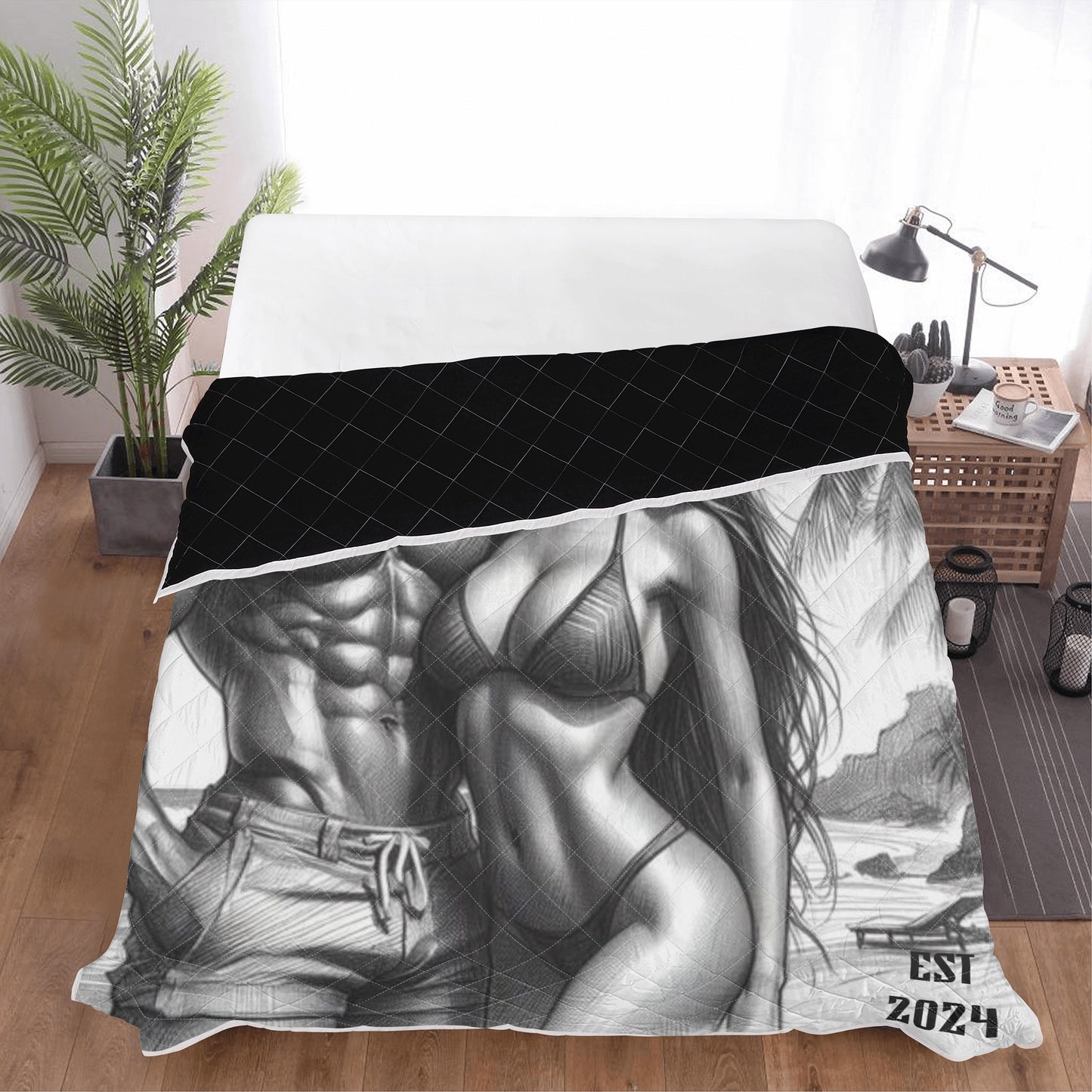 Muscle Body Quilt Bedding