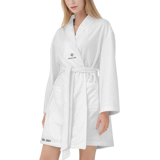 Womens Muscle Body Short Bathrobe