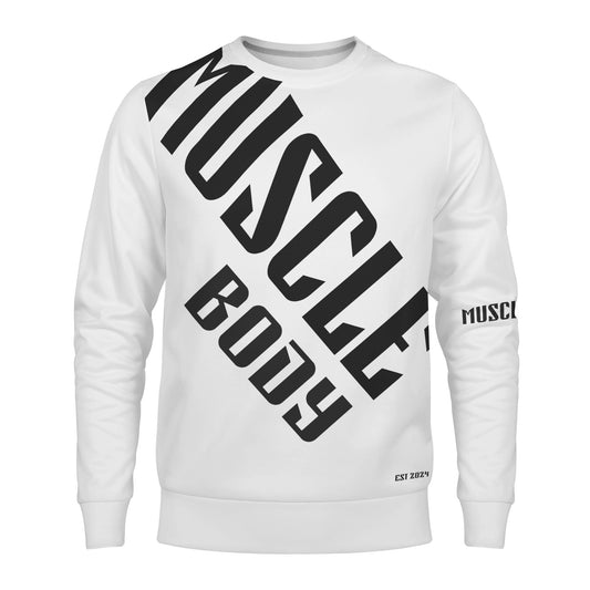 Mens Muscle Body Crew Neck Sweatshirt