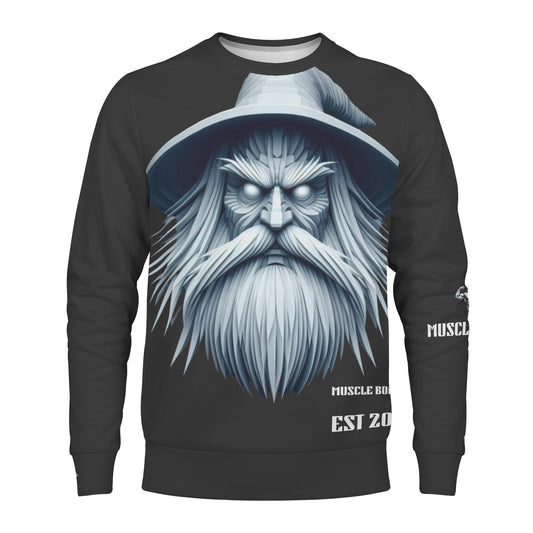 Mens Muscle Body Crew Neck Sweatshirt