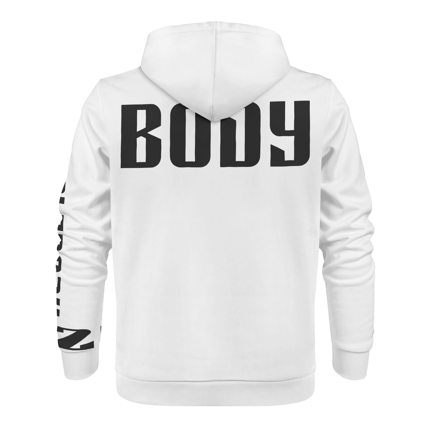 Mens Muscle Body Classic Zip Hoodie