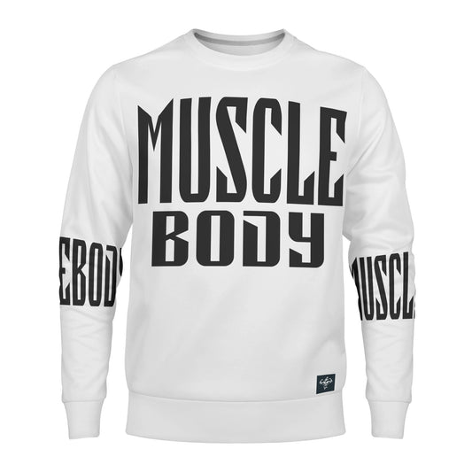 Mens Muscle Body Crew Neck Sweatshirt